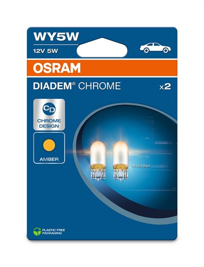 OSRAM 2827DC-2BL Číslo výrobce: WY5W. EAN: 4062172394758.