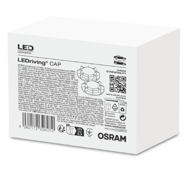 OSRAM LEDCAP12 Číslo výrobce: LAMP ACCESSORY, LED CAP. EAN: 4062172326070.