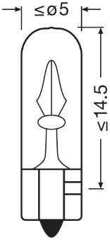 OSRAM 2721 EAN: 4050300524887.