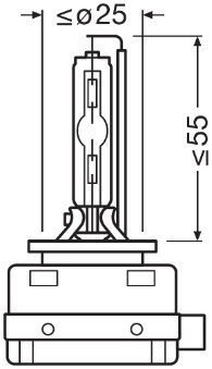 OSRAM 66340CBN Číslo výrobce: D3S. EAN: 4062172157384.
