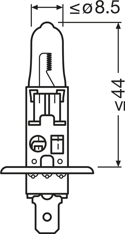 OSRAM 64150NBS-2HB Číslo výrobce: H1. EAN: 4062172388085.