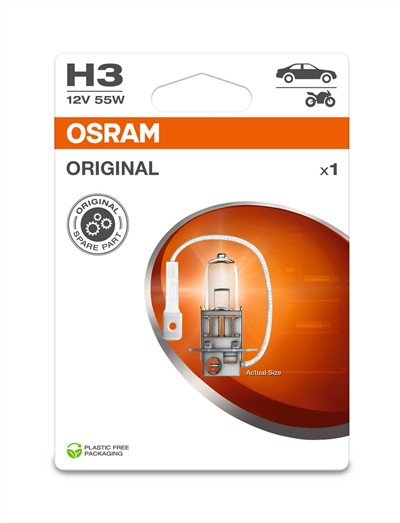 OSRAM 64151-1BL Číslo výrobce: H3. EAN: 4062172395540.