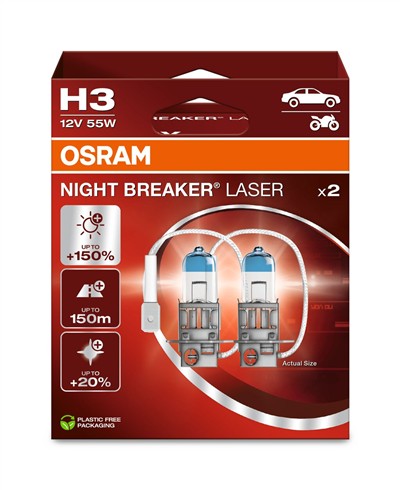 OSRAM 64151NL-2HB Číslo výrobce: H3. EAN: 4062172388160.
