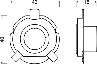 OSRAM 64193DA19-2HFB Číslo výrobce: LIGHT ACCESSORY, LED ADAPTER. EAN: 4062172425872.
