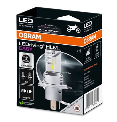 OSRAM 64193DWESY-1HB Číslo výrobce: H4 LED / H19 LED. EAN: 4062172399821.