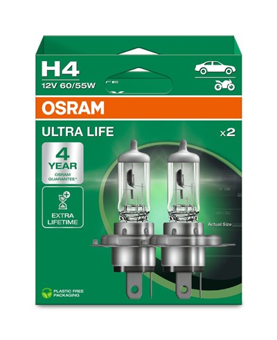 OSRAM 64193ULT-2HB Číslo výrobce: H4. EAN: 4062172387491.