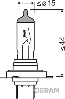OSRAM 64215 Číslo výrobce: H7. EAN: 4050300386522.