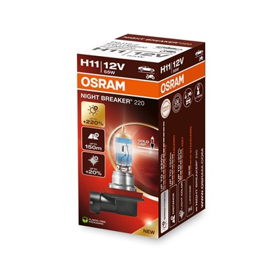 OSRAM 64211NB220 Číslo výrobce: H11. EAN: 4062172399418.