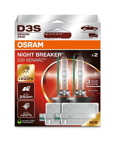 OSRAM 66340XN2-2HB Číslo výrobce: D3S. EAN: 4062172397797.