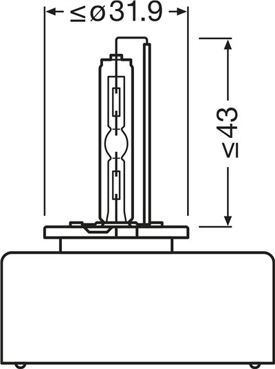 OSRAM 66540 Číslo výrobce: D5S. EAN: 4052899600522.