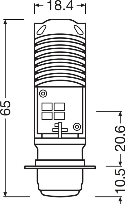 OSRAM 7335DWESY-1HB Číslo výrobce: T19. EAN: 4062172399883.