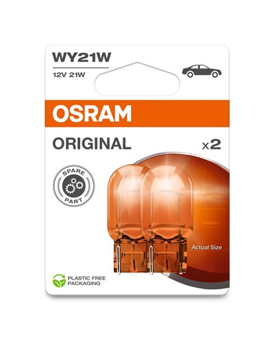 OSRAM 7504-2BL Číslo výrobce: WY21W. EAN: 4062172396240.