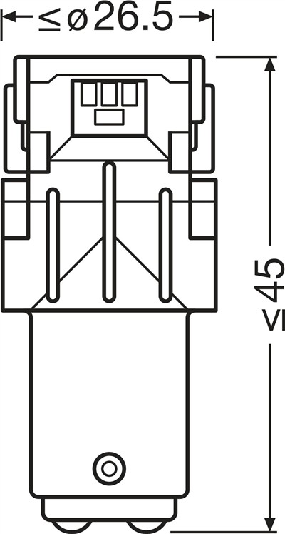 OSRAM 7528DRP-2BL Číslo výrobce: P21/5W. EAN: 4062172401319.