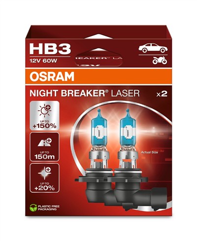 OSRAM 9005NL-2HB Číslo výrobce: HB3. EAN: 4062172388283.