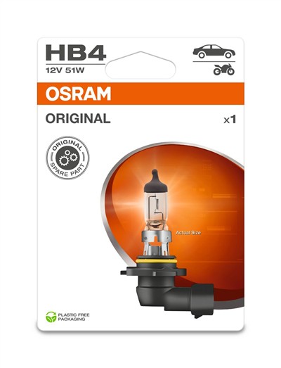 OSRAM 9006-1BL Číslo výrobce: HB4. EAN: 4062172395328.