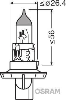 OSRAM 9008 Číslo výrobce: H13. EAN: 4008321939401.