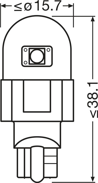 OSRAM 921DWP-2BL Číslo výrobce: W16W. EAN: 4062172401579.