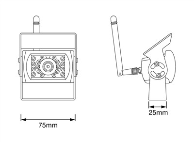 OSRAM OWRC7 Číslo výrobce: Reverse Camera. EAN: 4062172412346.
