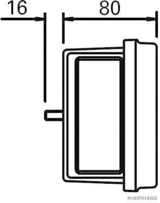HERTH+BUSS ELPARTS 83830013 Číslo výrobce: Model 461. EAN: 4026736338916.