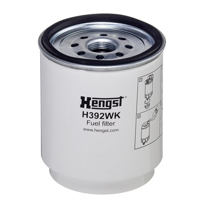 HENGST FILTER H392WK Číslo výrobce: 2578200000. EAN: 4030776055986.