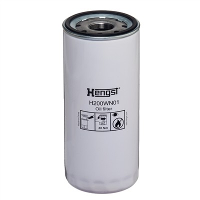 HENGST FILTER H200WN01 Číslo výrobce: 6656100000. EAN: 4030776026641.