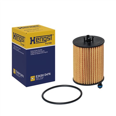 HENGST FILTER E343H D476 Číslo výrobce: 3893130000. EAN: 4030776055009.