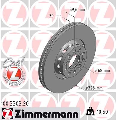 ZIMMERMANN 100.3303.20 EAN: 4250238718192.