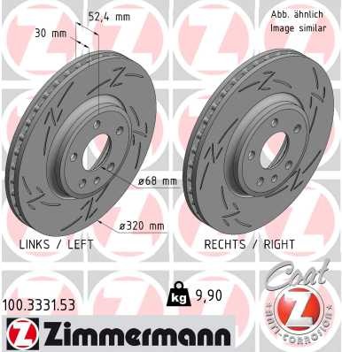 ZIMMERMANN 100.3331.53 EAN: 4250238777373.