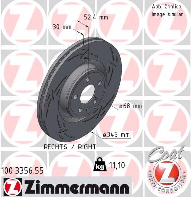 ZIMMERMANN 100.3356.55 EAN: 4250238777441.