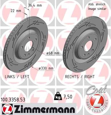ZIMMERMANN 100.3358.53 EAN: 4250238777403.