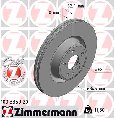 ZIMMERMANN 100.3359.20 EAN: 4250238759447.