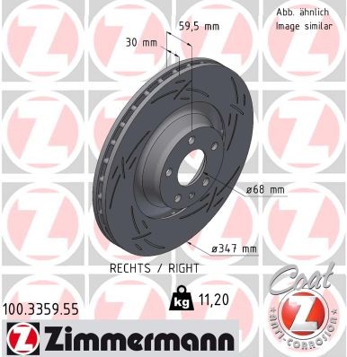 ZIMMERMANN 100.3359.55 EAN: 4250238789024.