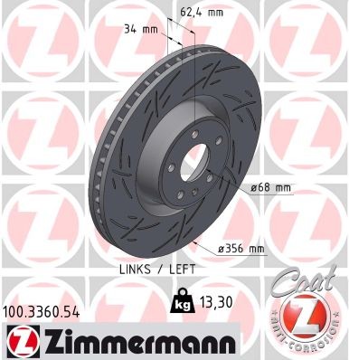ZIMMERMANN 100.3360.54 EAN: 4250238789949.