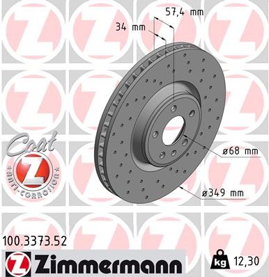 ZIMMERMANN 100.3373.52 EAN: 4250238767909.