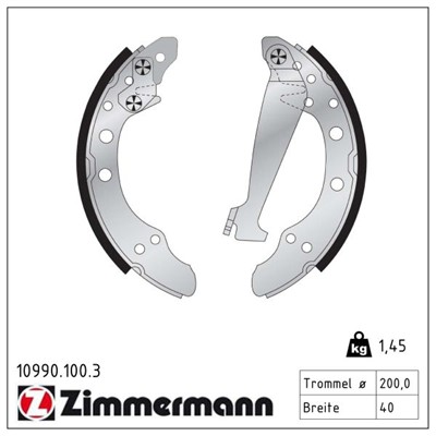 ZIMMERMANN 10990.100.3 EAN: 4250238721246.