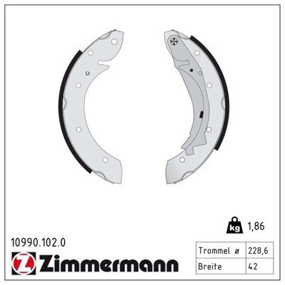 ZIMMERMANN 10990.102.0 EAN: 4250238721413.