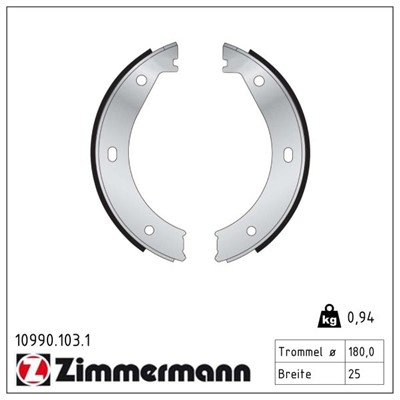 ZIMMERMANN 10990.103.1 EAN: 4250238721529.