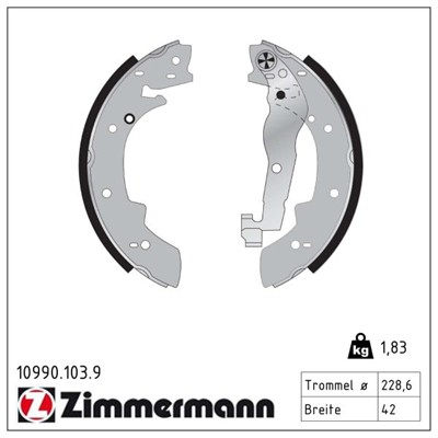 ZIMMERMANN 10990.103.9 EAN: 4250238721604.