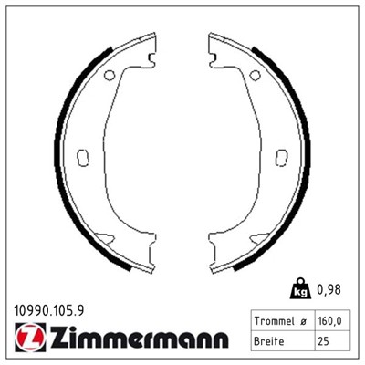 ZIMMERMANN 10990.105.9 EAN: 4250238721802.