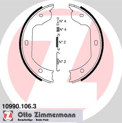 ZIMMERMANN 10990.106.3 EAN: 4250238721840.