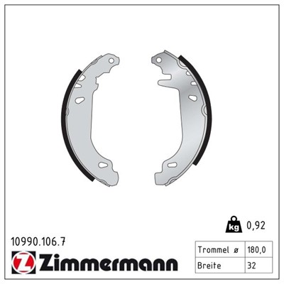 ZIMMERMANN 10990.106.7 EAN: 4250238721888.