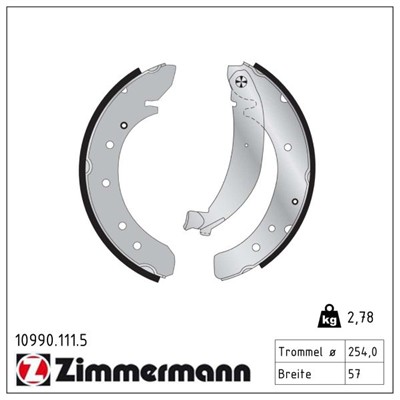 ZIMMERMANN 10990.111.5 EAN: 4250238722366.