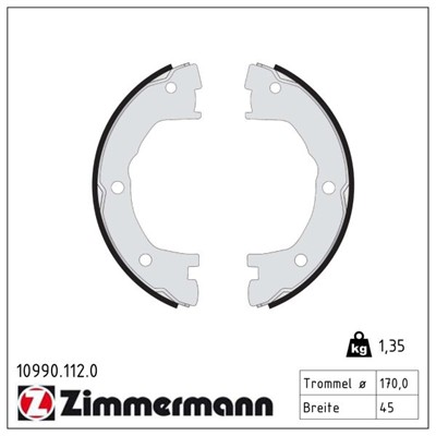 ZIMMERMANN 10990.112.0 EAN: 4250238722410.