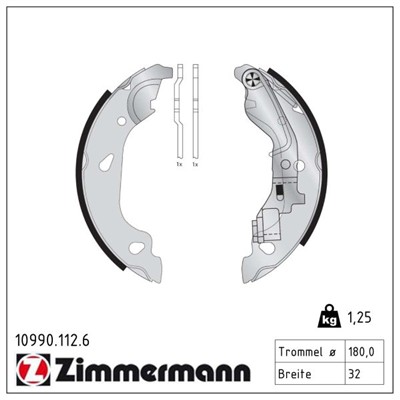 ZIMMERMANN 10990.112.6 EAN: 4250238722472.
