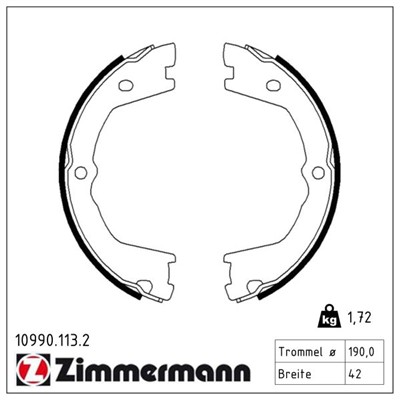 ZIMMERMANN 10990.113.2 EAN: 4250238722533.