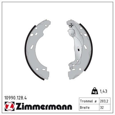 ZIMMERMANN 10990.128.4 EAN: 4250238724056.