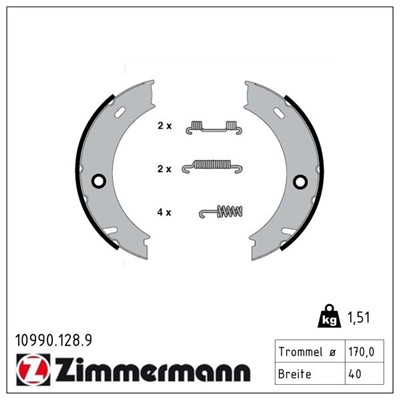 ZIMMERMANN 10990.128.9 EAN: 4250238724100.