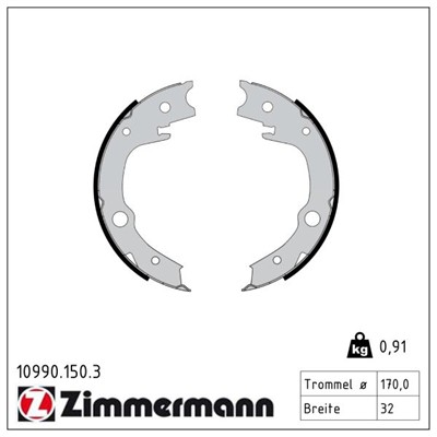 ZIMMERMANN 10990.150.3 EAN: 4250238726241.