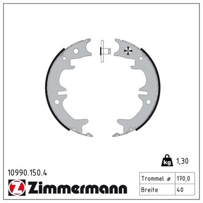 ZIMMERMANN 10990.150.4 EAN: 4250238726258.