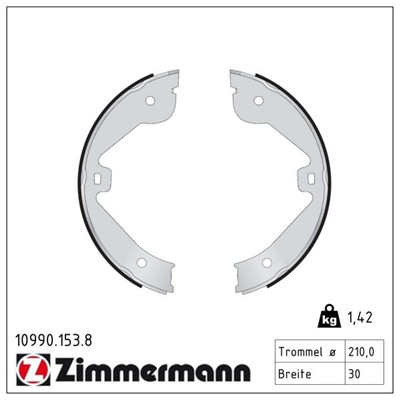 ZIMMERMANN 10990.153.8 EAN: 4250238726593.